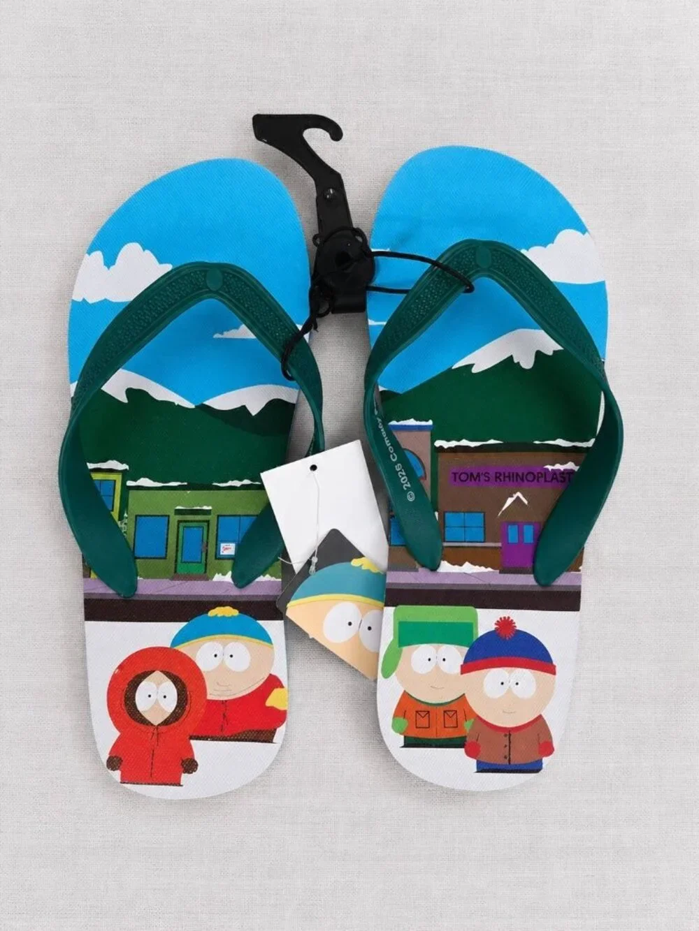 South Park Men's Flip-Flops Size 9 NWT
